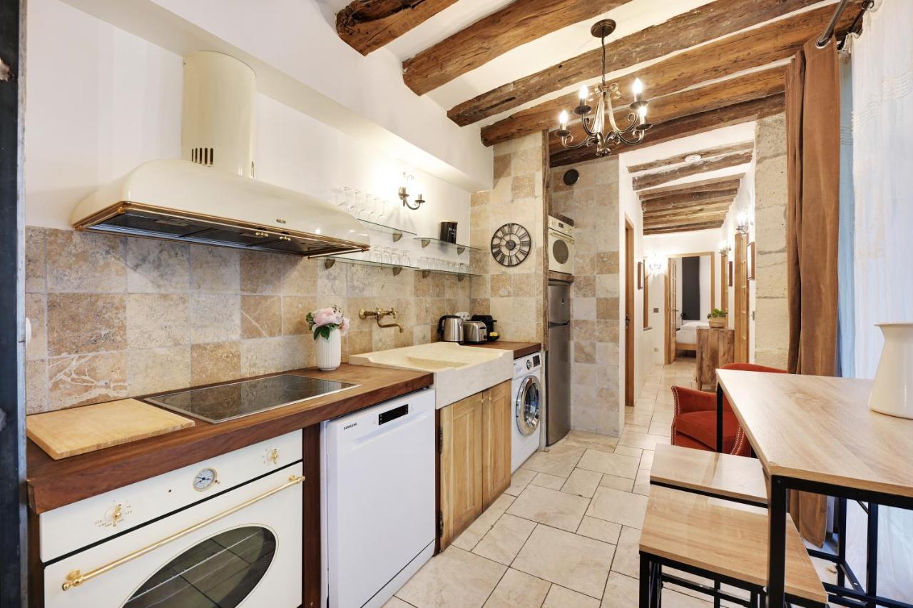 Elegant Apartment - 2Br-7P - Quartier Latin Paris Exterior foto